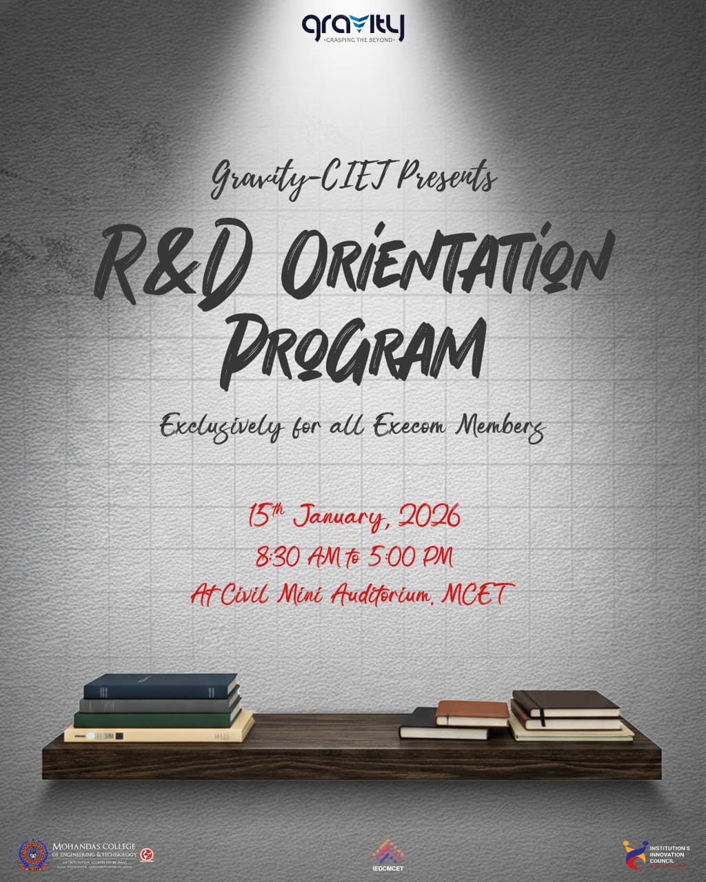R & D ORIENTATION PROGRAM